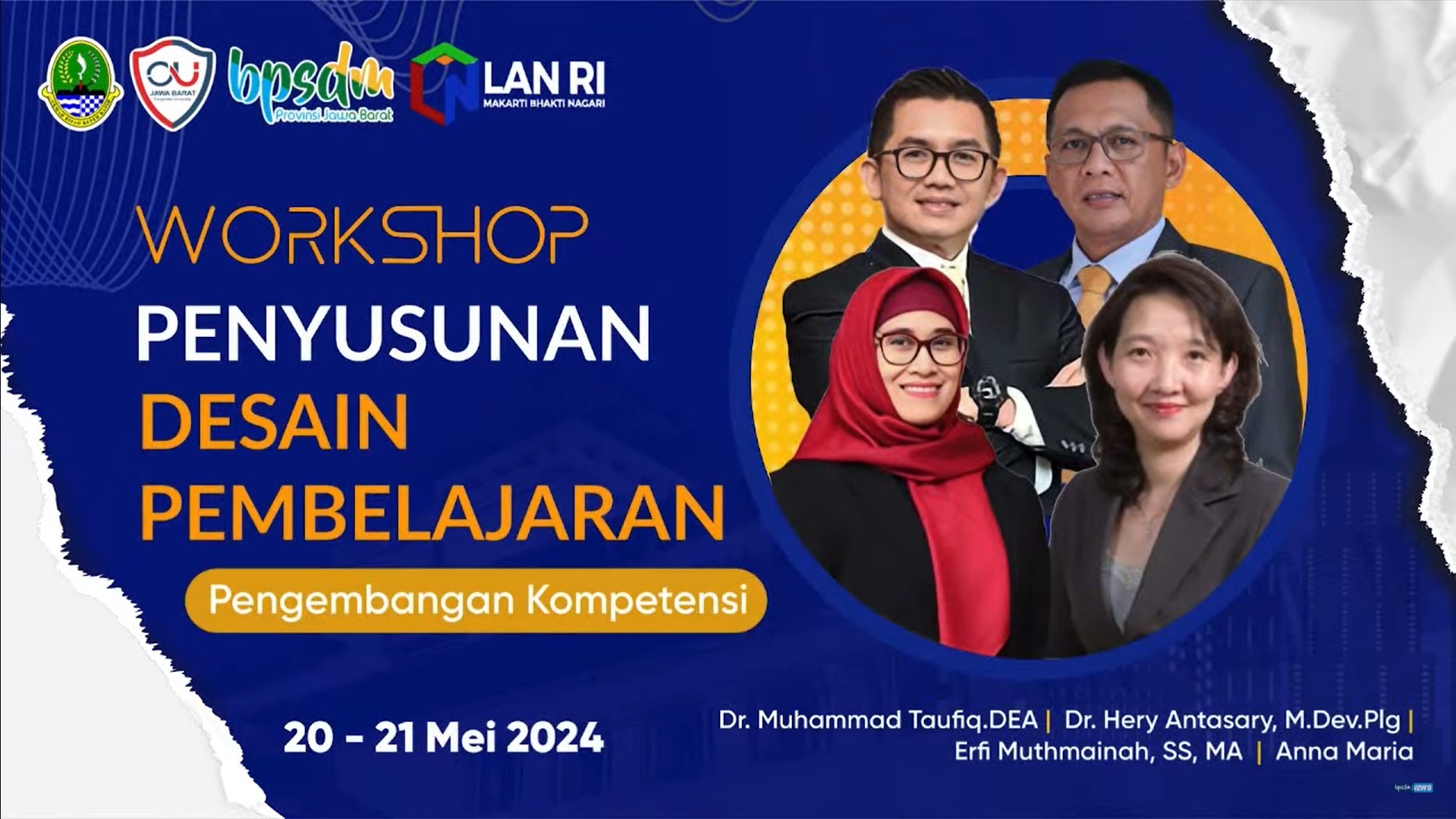 Workshop Penyusunan Desain Pembelajaran Pengembangan Kompetensi